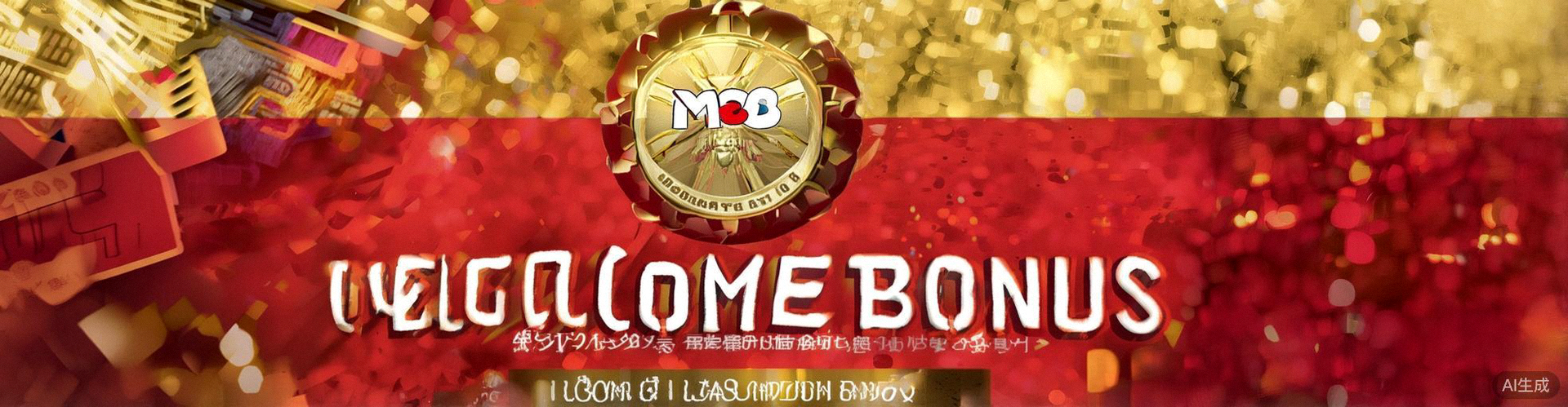 Banner promo welcome bonus untuk member baru M88 Login Indonesia dengan penawaran spesial